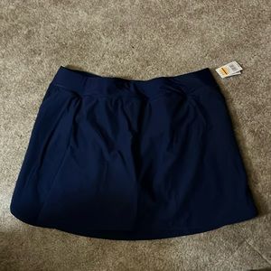 Women’s plus size swim skirt with attached shorts